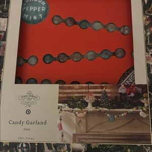 Candy Garland Glass Decoration
